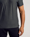 Charcoal Heather Gray Active Polo