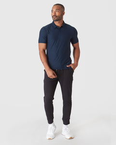 True ClassicDark Heather Cadet Active Polo 2.0