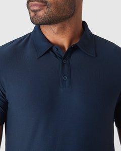 True ClassicDark Heather Cadet Active Polo 2.0