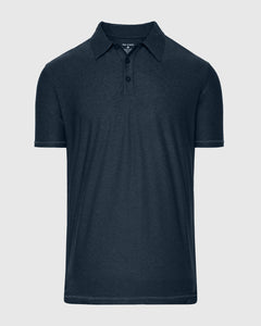 True ClassicDark Heather Fiord Active Polo 2.0