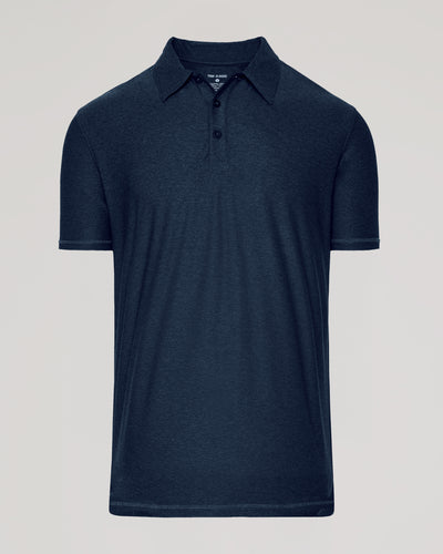 Active Polo - Dark Heather Fiord