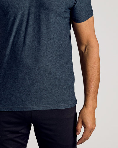 Active Polo - Dark Heather Fiord