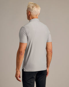 True ClassicLight Heather Gray Active Polo 2.0