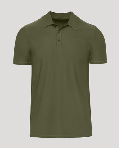 Active Polo - Military Green