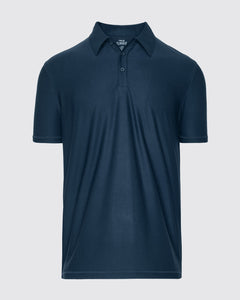 True ClassicCamiseta cuello polo deportiva azul marino 2.0