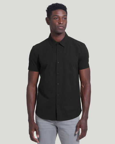 Commuter Short Sleeve Shirt - Black
