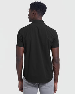 True ClassicBlack Commuter Short Sleeve Shirt