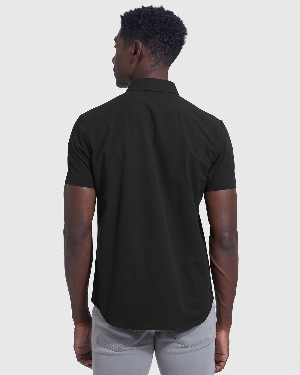 Black Commuter Short Sleeve Shirt