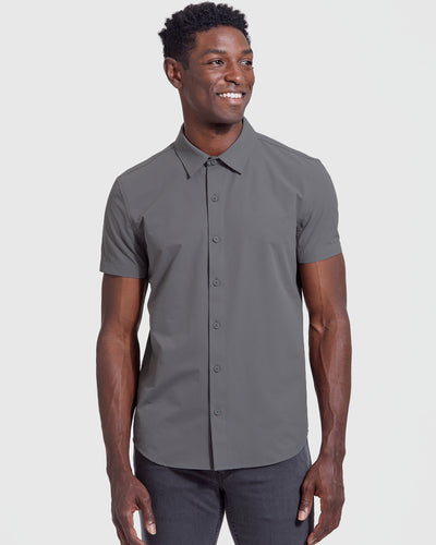 Commuter Short Sleeve Shirt - Carbon