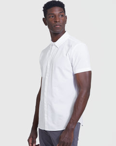 True ClassicWhite Commuter Short Sleeve Shirt