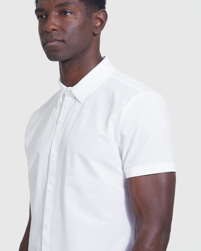 Commuter Short Sleeve Shirt - White