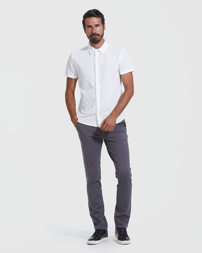 Commuter Short Sleeve Shirt - White