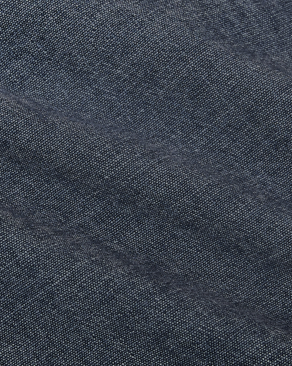 Medium Indigo Wash Short Sleeve Stretch Chambray Shirt