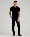 Black & Navy Dressy Polo 2-Pack