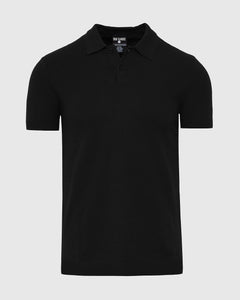 True ClassicBlack Short Sleeve Sweater Polo 2.0