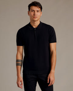 True ClassicBlack Short Sleeve Sweater Polo 2.0