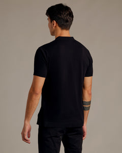 True ClassicBlack Short Sleeve Sweater Polo 2.0