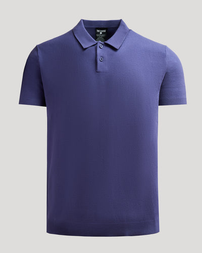 Dressy Polo - Blueberry