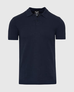 True ClassicNavy Short Sleeve Sweater Polo 2.0