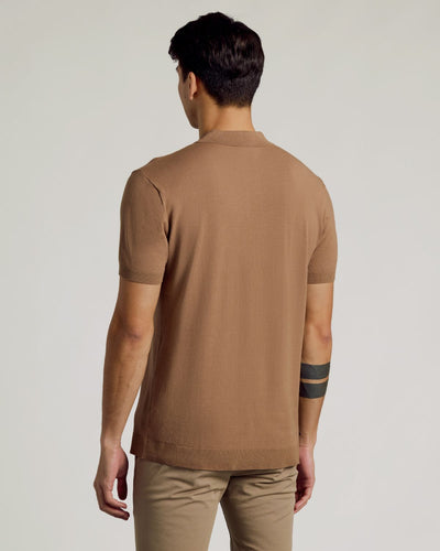 Dressy Polo - Truffle