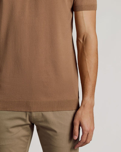 Dressy Polo - Truffle