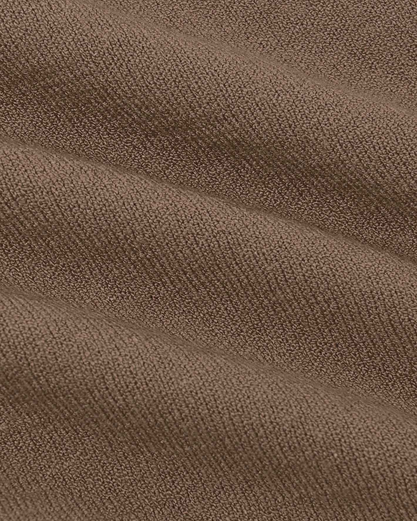 Truffle Dressy Polo fabric with soft, ridged texture.