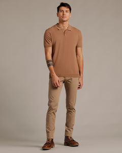 True ClassicTruffle Short Sleeve Sweater Polo 2.0