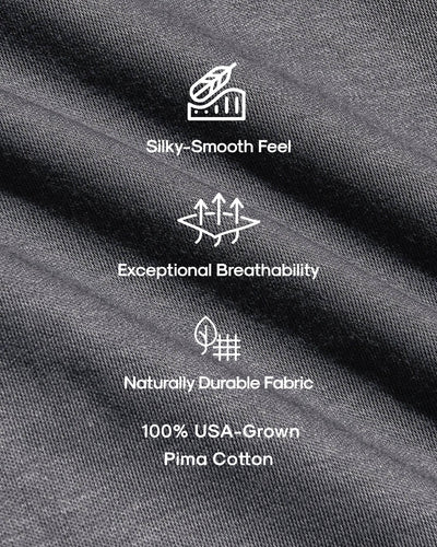 Core Premium Pima Crew Neck 4-Pack