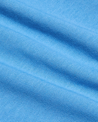 Premium Pima Crew Neck - Cerulean