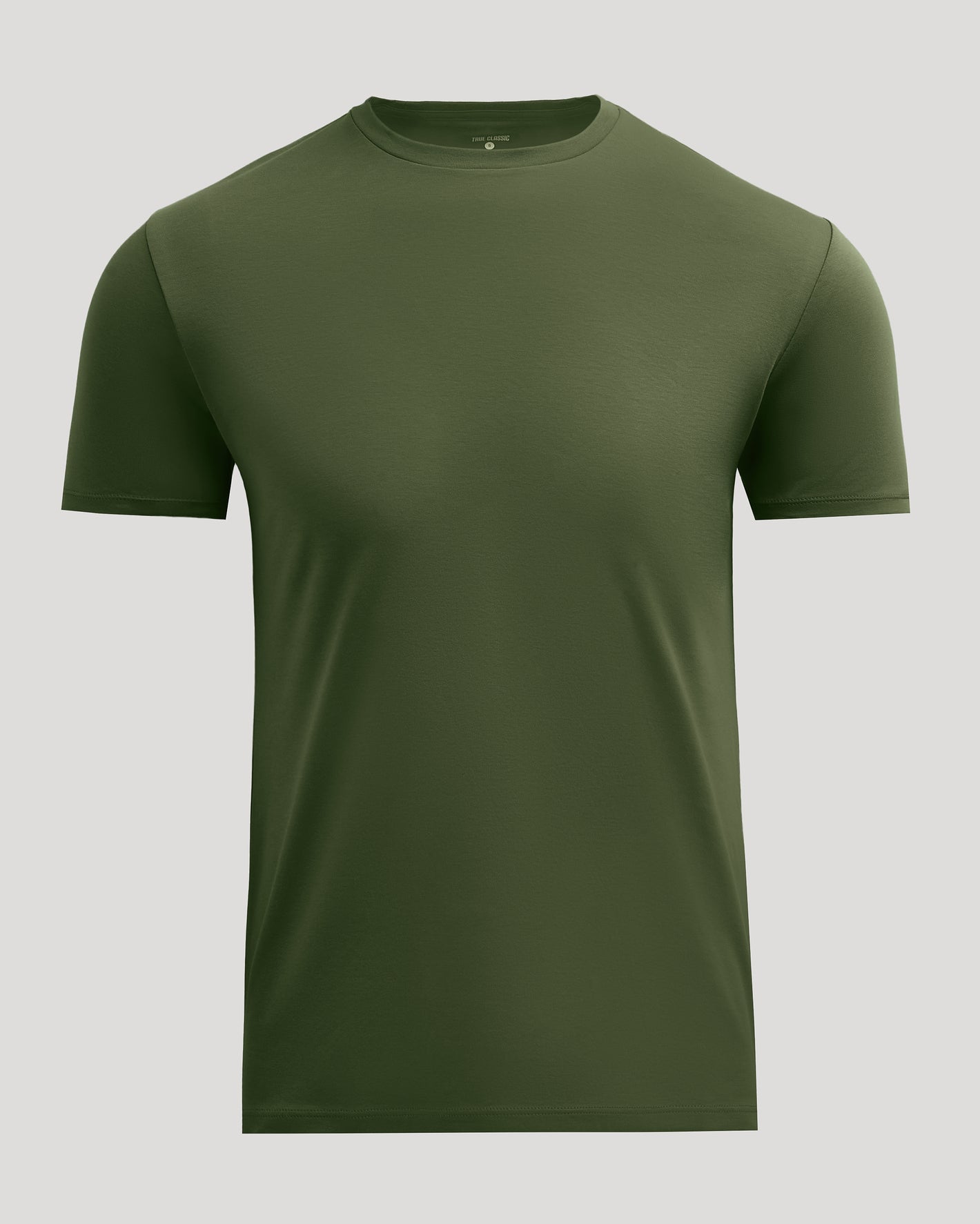 Grove Premium Pima Crew Neck T-shirt, plain, crew-neck, short sleeves.