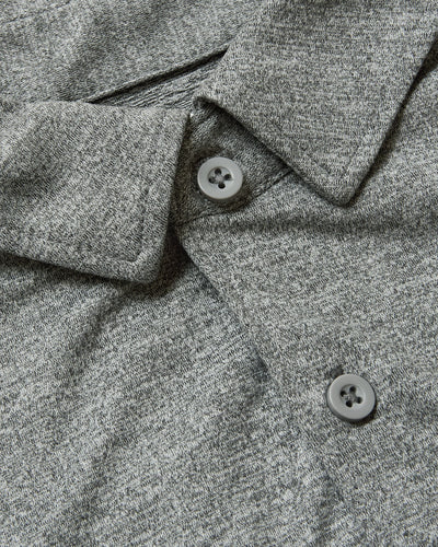 Comfort Knit Short Sleeve Shirt - Heather Gray