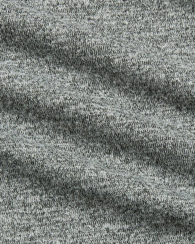 Comfort Knit Short Sleeve Shirt - Heather Gray