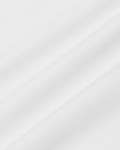 Kurzarm Komfort-Strickhemd - White