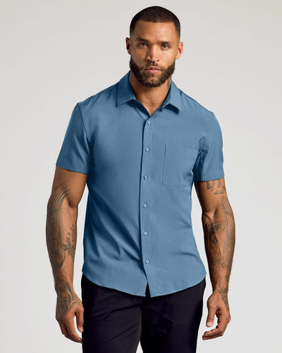 Short Sleeve Ripstop Commuter Shirt 3-Pack