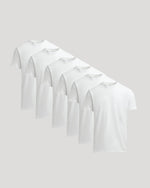 All White Heavyweight Crew 6-Pack