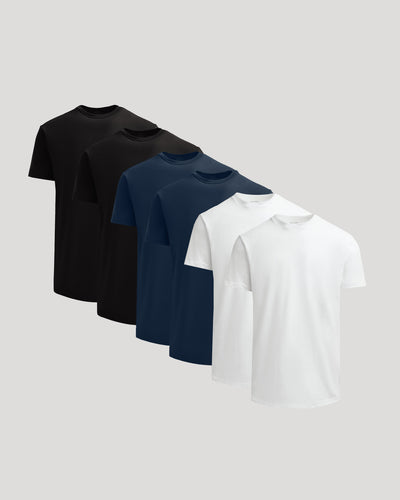 Heavyweight Curved Hem Crew