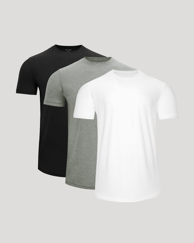 Active Curved Hem Crew