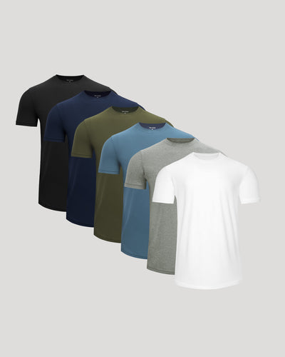 Active Curved Hem Crew