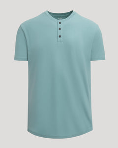 True ClassicCitadel Heavyweight Curved Hem Henley