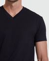 Black Classic V-Neck 3-Pack