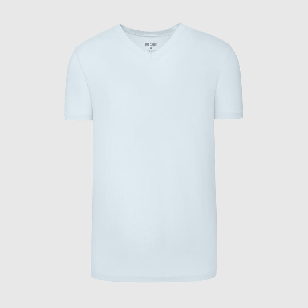 Blue Quartz V-Neck Tee