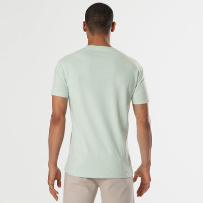 Klassischer V-Ausschnitt - Green Lapis