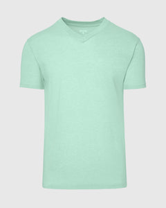 True ClassicHeather Mist V-Neck Tee