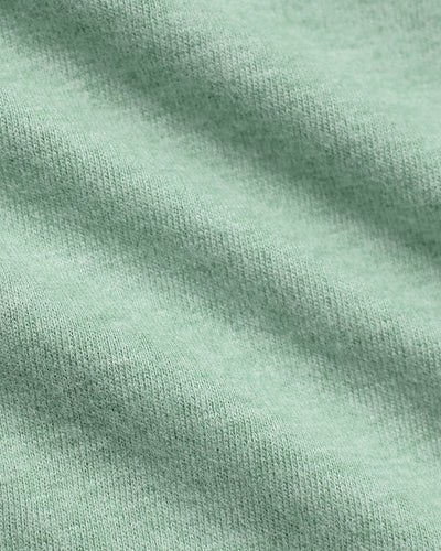 Classic V-Neck - Heather Slate Green