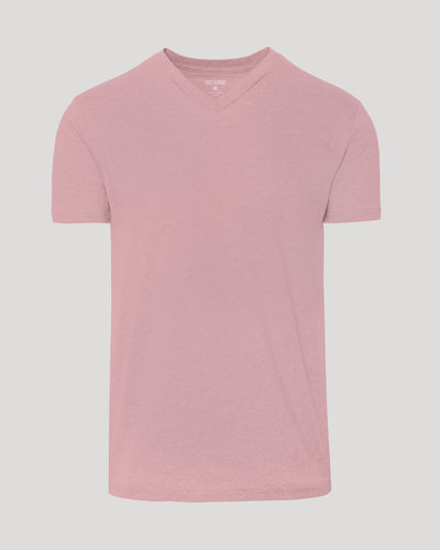 Cuello en V Clásico - Light Heather Boysenberry