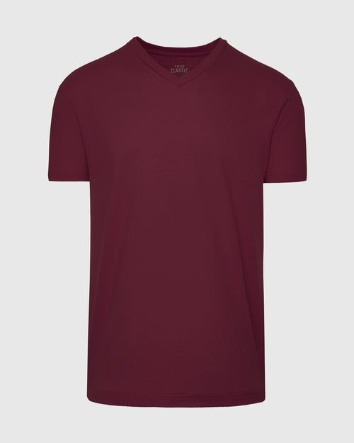 Mahogany V-Neck Tee