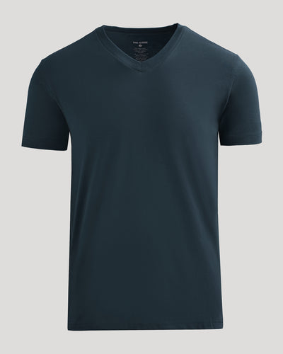 Classic V-Neck - Navy