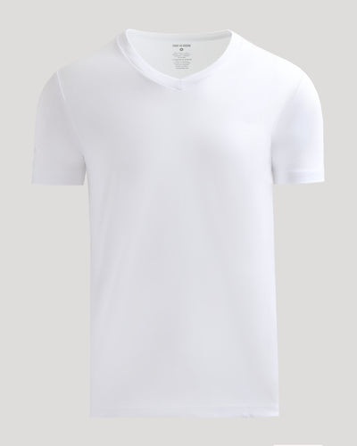 Classic V-Neck - White