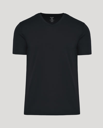 Premium Pima V-Neck - Black