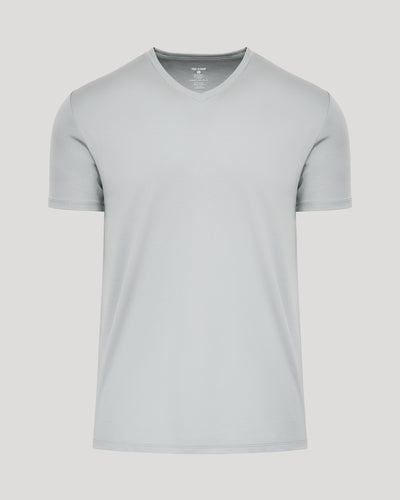 Premium Pima V-Neck - Steel